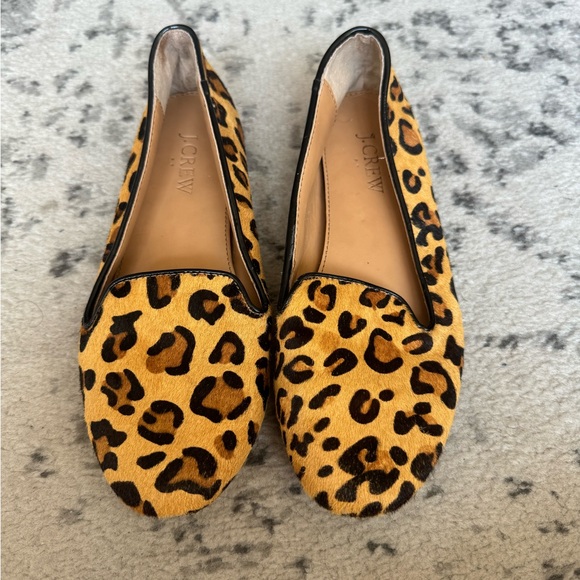 J Crew Leopard Ballet Flats - Picture 3 of 5